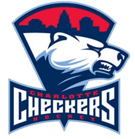 Charlotte Checkers 2007-2010 Primary Logo vinyl decal